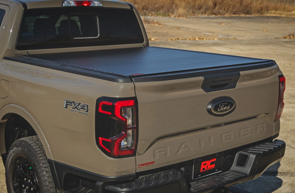 Rough Country Hard Roll Cover 2024-2025 Ford Ranger 2WD/4WD (5' Bed)