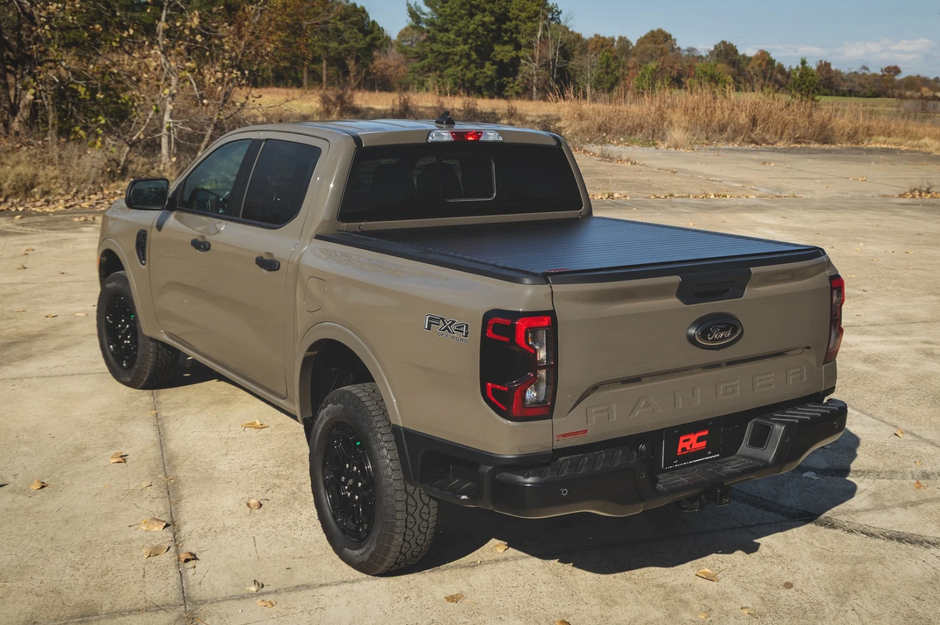 Rough Country Hard Roll Cover 2024-2025 Ford Ranger 2WD/4WD (5' Bed)