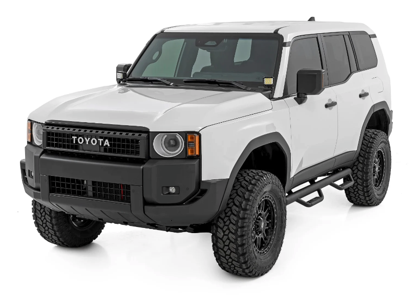 Rough Country Nerf Steps Cab Length 2024-2025 Toyota Land Cruiser 4WD