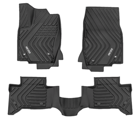 Rough Country Flex-Fit Floor Mats 2024-2025 Toyota Land Cruiser 4WD