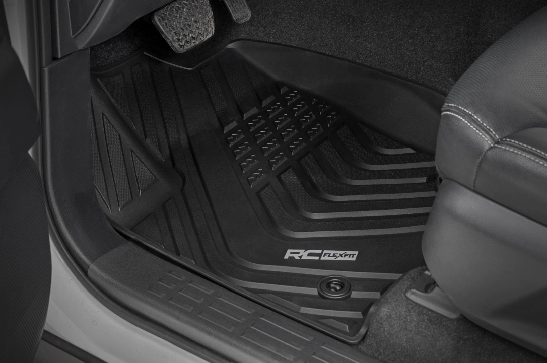 Rough Country Flex-Fit Floor Mats 2024-2025 Toyota Land Cruiser 4WD