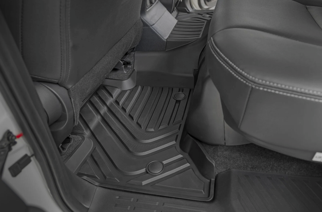 Rough Country Flex-Fit Floor Mats 2024-2025 Toyota Land Cruiser 4WD