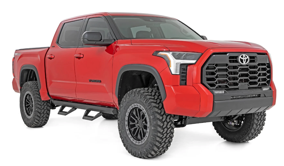 Rough Country LED Light Bumper Mount | 20" Black Slim Line | 2022-2026 Toyota Tundra