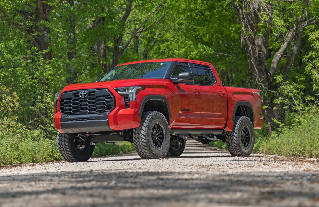 Rough Country LED Light Bumper Mount | 20" Black Slim Line | 2022-2026 Toyota Tundra