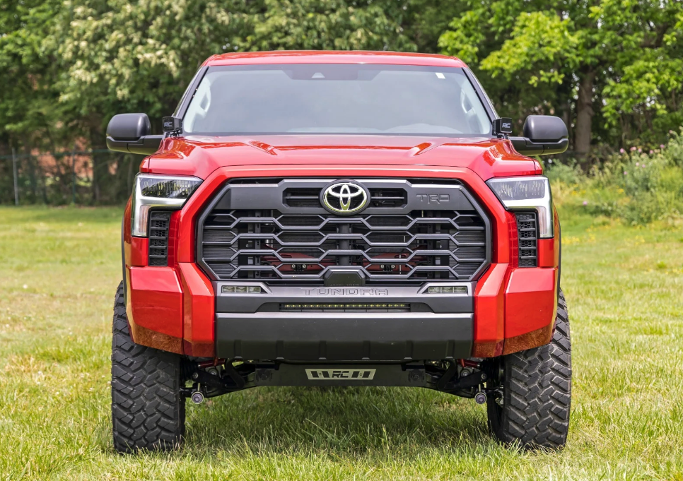 Rough Country LED Light Bumper Mount | 20" Black Slim Line | 2022-2026 Toyota Tundra