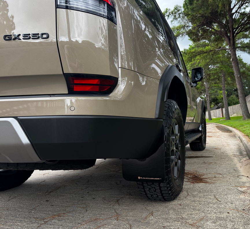 Rally Armor UR Mud Flaps 2024-2025 Lexus GX550 Overtrail