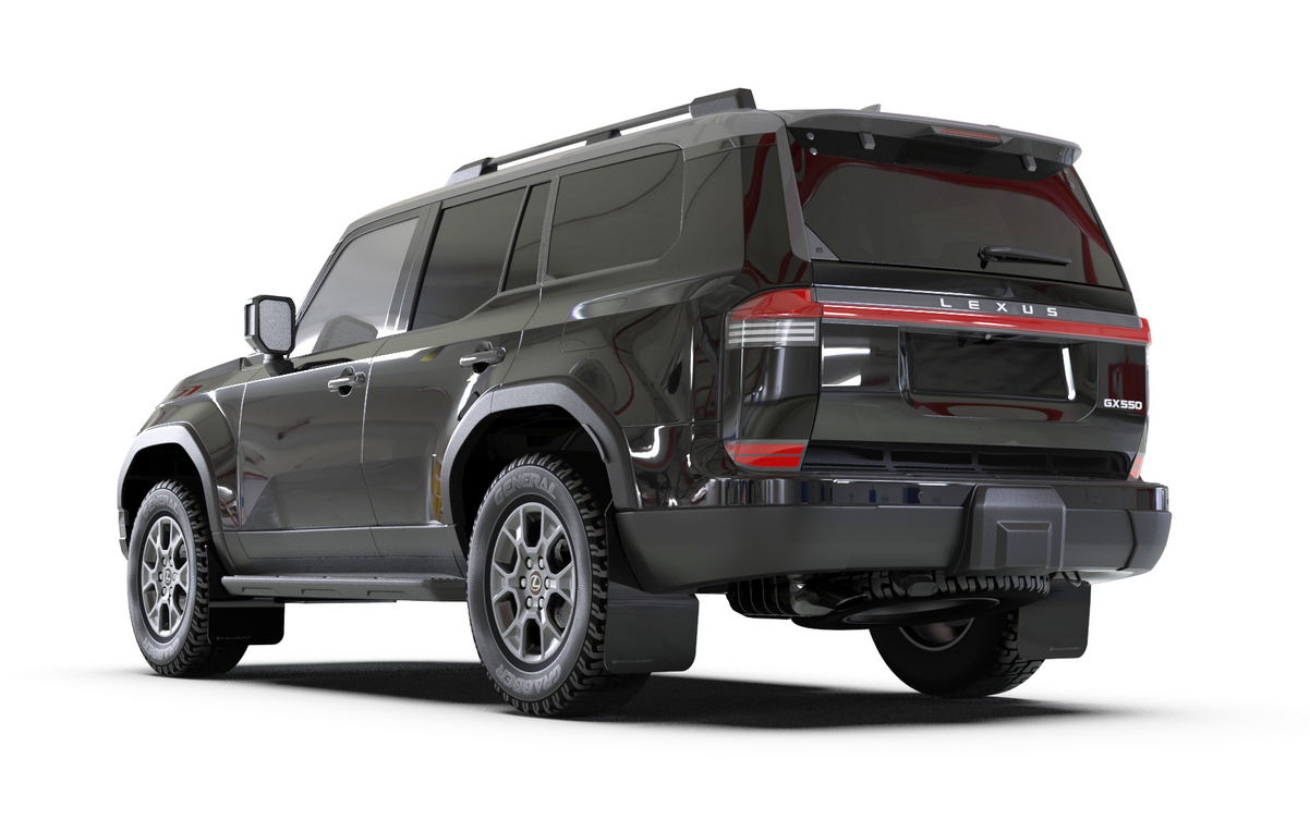 Rally Armor UR Mud Flap 2024-2025 Lexus GX550 Luxury, Premium