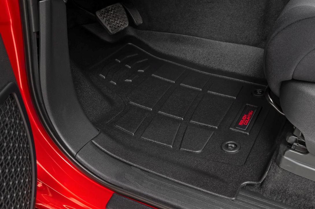 Rough Country Sure-Fit Floor Mats 2024-2026 Toyota Tacoma 2WD/4WD