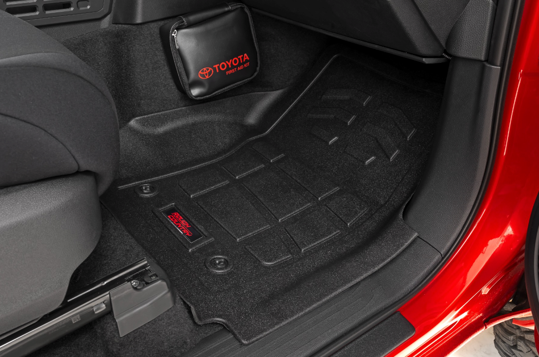 Rough Country Sure-Fit Floor Mats 2024-2026 Toyota Tacoma 2WD/4WD