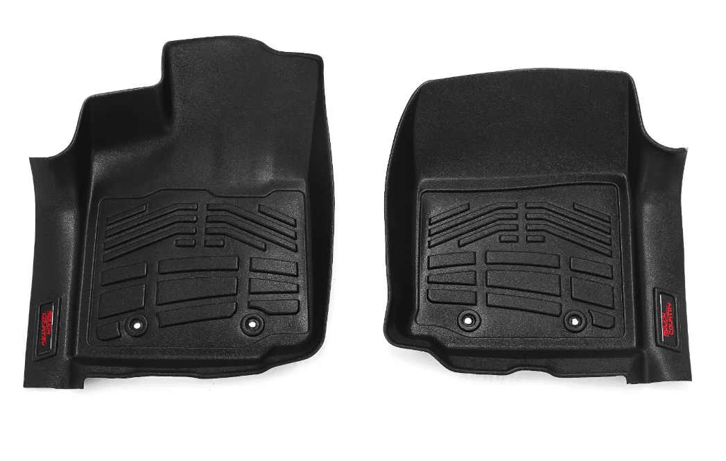 Rough Country Sure-Fit Floor Mats 2016-2023 Toyota Tacoma 2WD/4WD