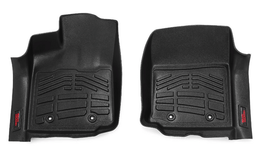 Rough Country Sure-Fit Floor Mats 2016-2023 Toyota Tacoma 2WD/4WD