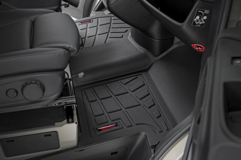 Rough Country Sure-Fit Floor Mats 2019-2025 Mercedes-Benz Sprinter 3500 / Sprinter 3500XD