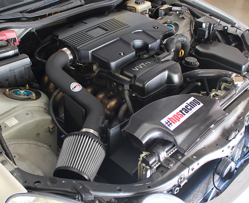 HPS Performance Short Ram Air Intake with Heat Shield 2001-2005 Lexus GS300 (3.0L)