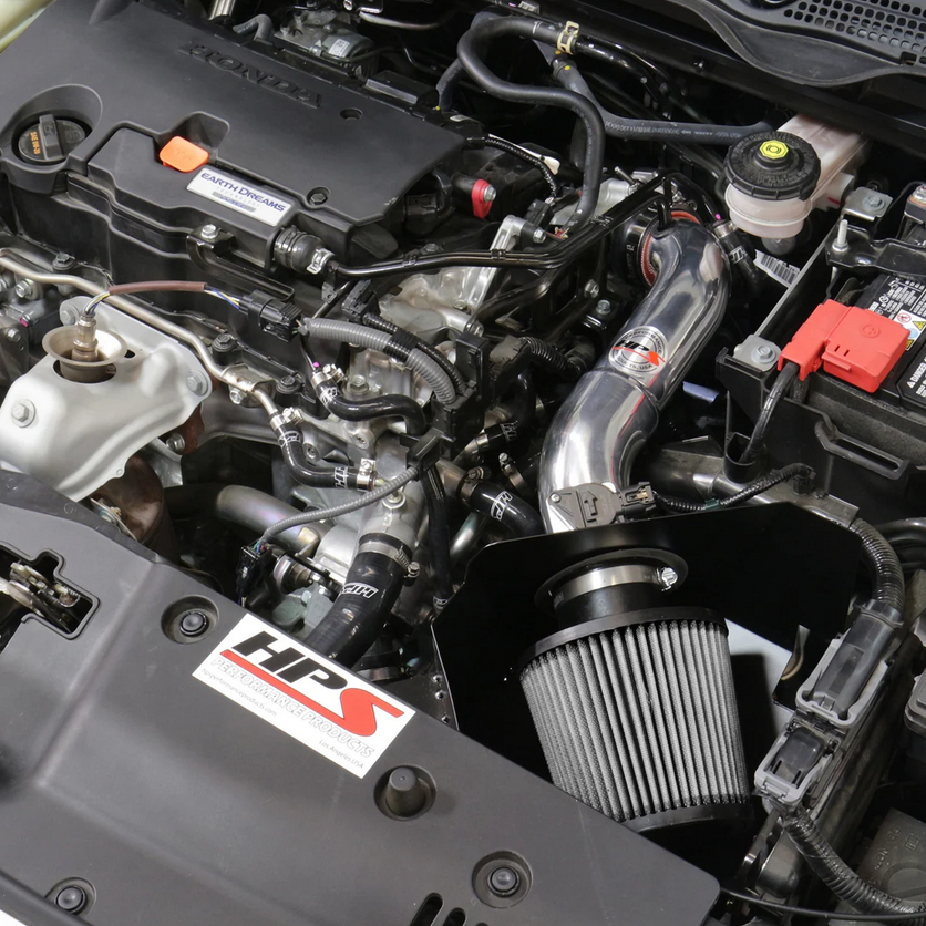 HPS Performance Shortram Air Intake 2016-2021 Honda Civic (2.0L non Turbo)
