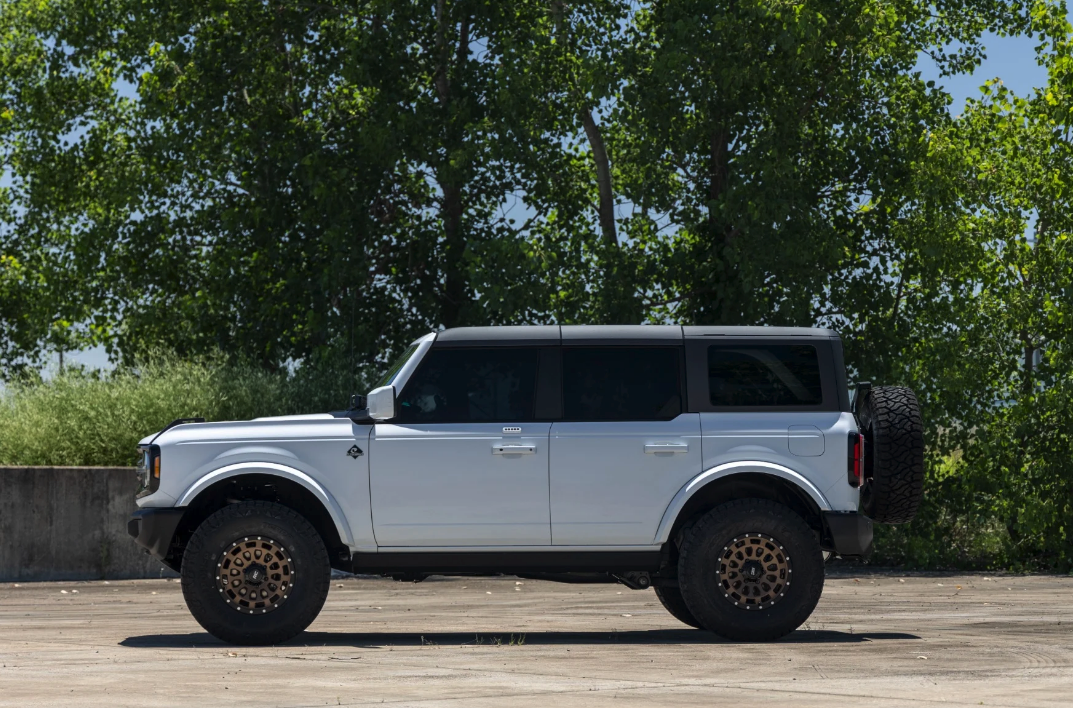 17x8.5 Rough Country 87 Series Wheel Bronze/Black