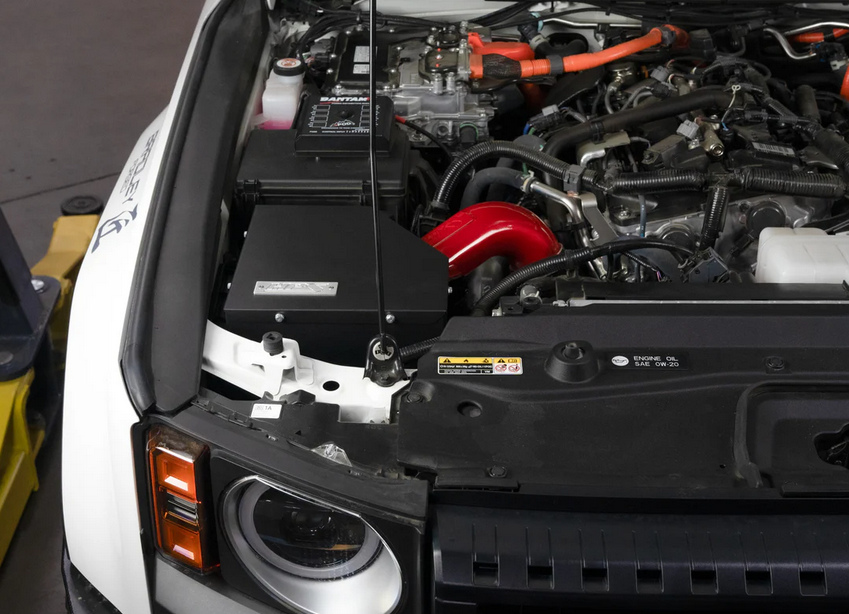 HPS Performance Short Ram Air Intake with Heat Shield 2024-2026 Toyota Land Cruiser (2.4L Turbo)
