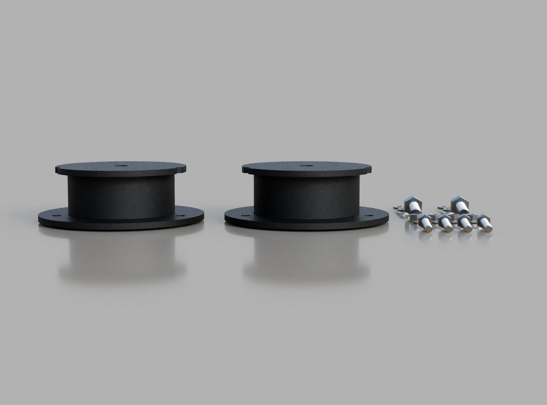 Traxda Rear Lift Kit 2013-2024 Dodge Ram 3500 Air Bag - 2" Rear Lift - ADD ON KIT ONLY