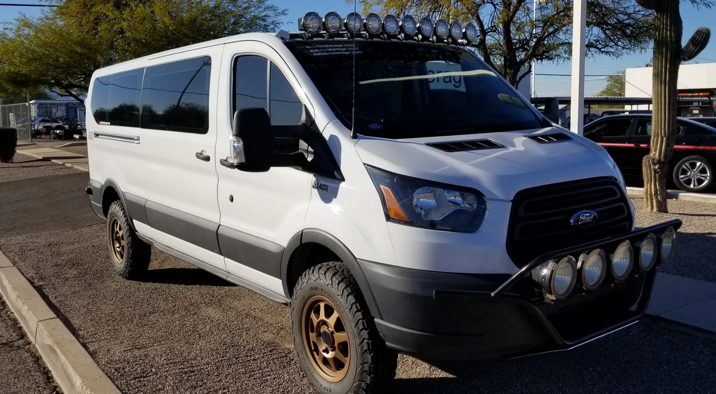 Traxda Leveling Kit 2013-2026 Ford Transit - 2" Front / 1" Rear