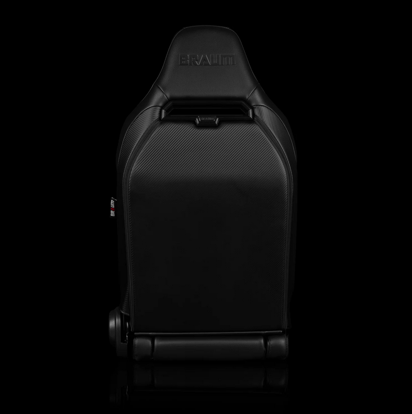 Braum VIPER-X Series Sport Reclinable Seats | Black Leatherette | Snakeskin Edition (Priced Per Pair)
