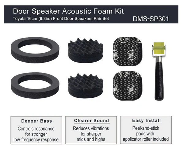 Beat-Sonic DMS-SP301 Door Speaker Acoustic Foam Kit