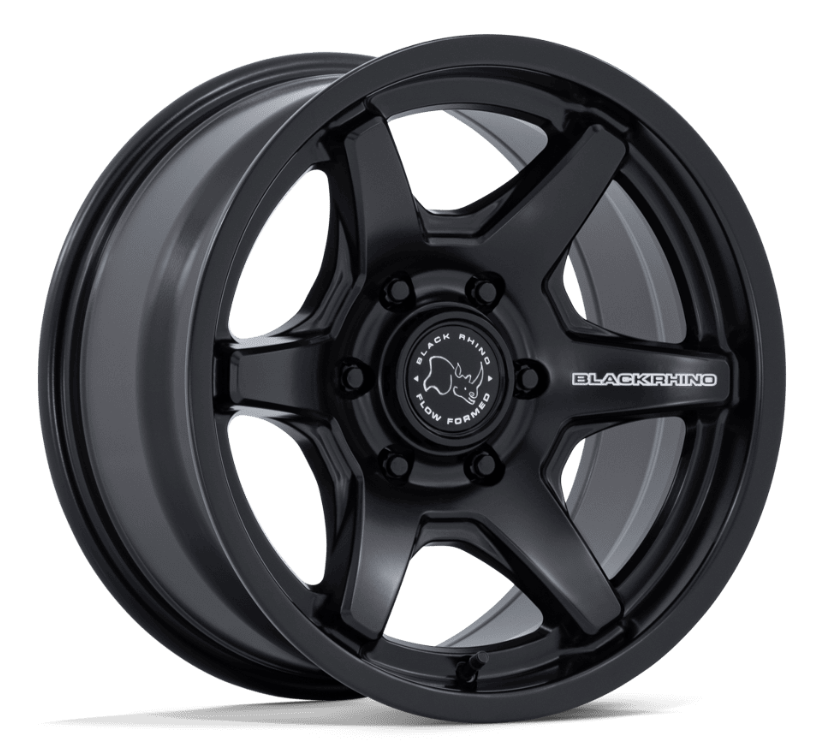 17x8.5 Black Rhino Kuma BR035 Matte Black