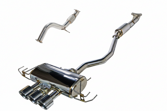 Remark Sports Touring Q-Spec Triple Tip Catback Exhaust + Front Pipe 2023+ Honda Civic Type R (FL5)