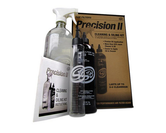 S&B Filters Precision II Cleaning & Oil Kit