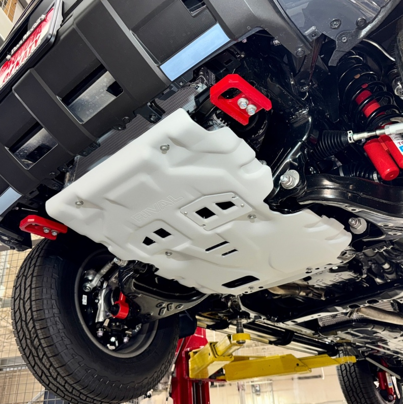 RIVAL Aluminum Engine Skid Plate 2024-2026 Toyota Tacoma | 2024-2026 Land Cruiser | 2025-2026 4Runner