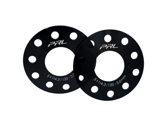 PRL 3mm Wheel Spacer Acura / Honda 5x114.3 and 5x120 (Pair)