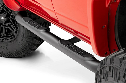 Rough Country Nerf Steps 3" Tube 2021-2026 Ford Bronco 4 Door 4WD
