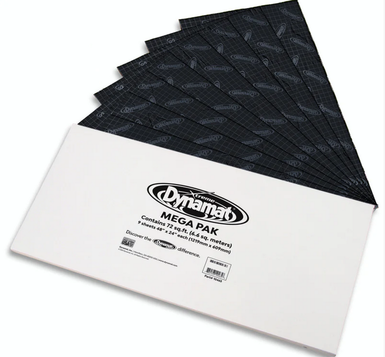Dynamat Xtreme Sound Deadening Car Insulation Mega Pack