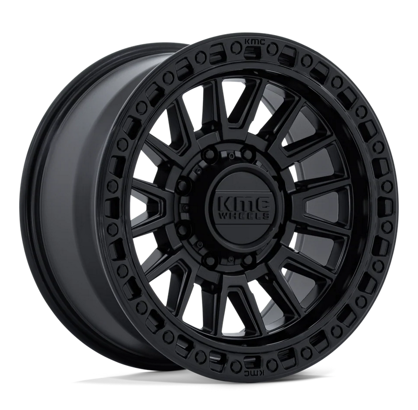 18x9.0 KMC Wheels KM557 - Vista | Matte black - GBL