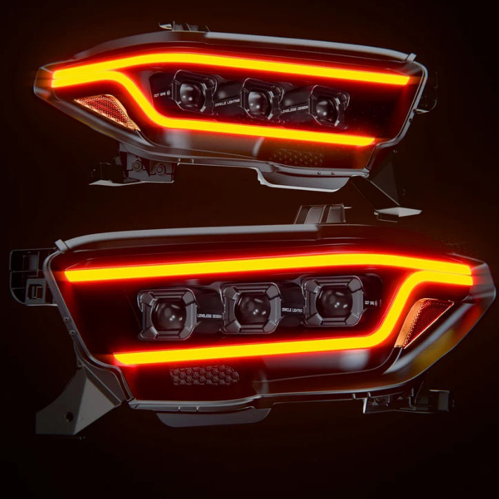 Oracle Lensless LED Headlights For 2016-2023 GEN 3 Toyota Tacoma