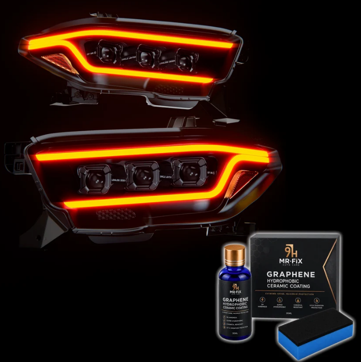 Oracle Lensless LED Headlights For 2016-2023 GEN 3 Toyota Tacoma