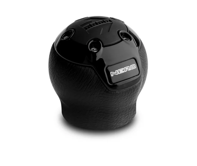 Momo Nero Shift Knob With Reverse Lock Out
