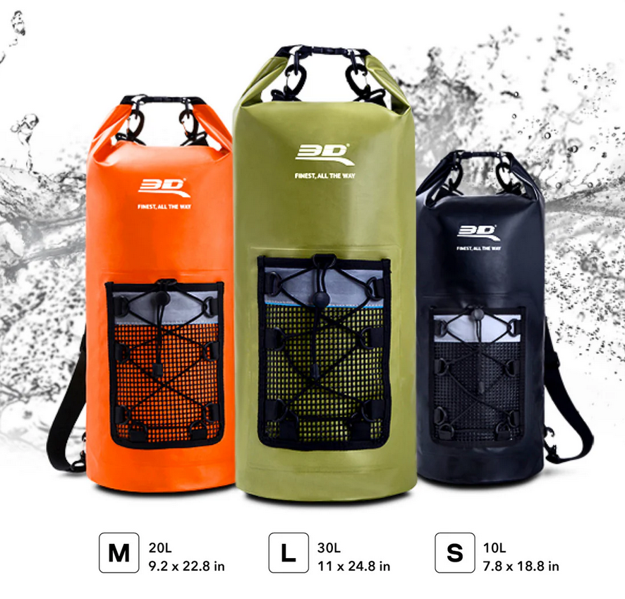 3D MAXpider Roll-Top Dry Bag Backpack