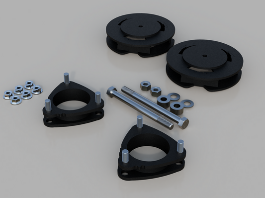 Traxda Lift 2003-2024 Toyota 4Runner 3" Front / 1.25" Rear (with X-REAS)