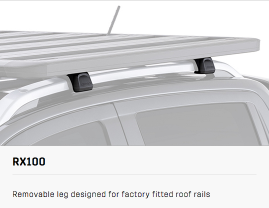 Rhino Rack Pioneer 6 Platform (59" x 54") Unassembled with RX100 legs