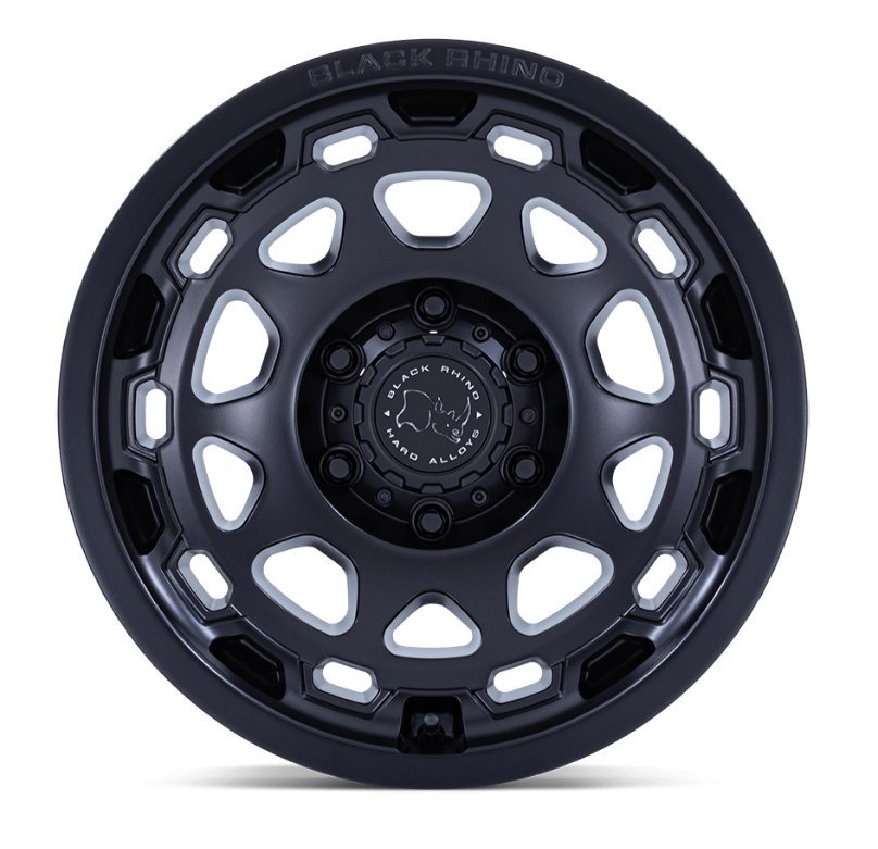 17x8.5 Black Rhino BR026 Congo Matte Black