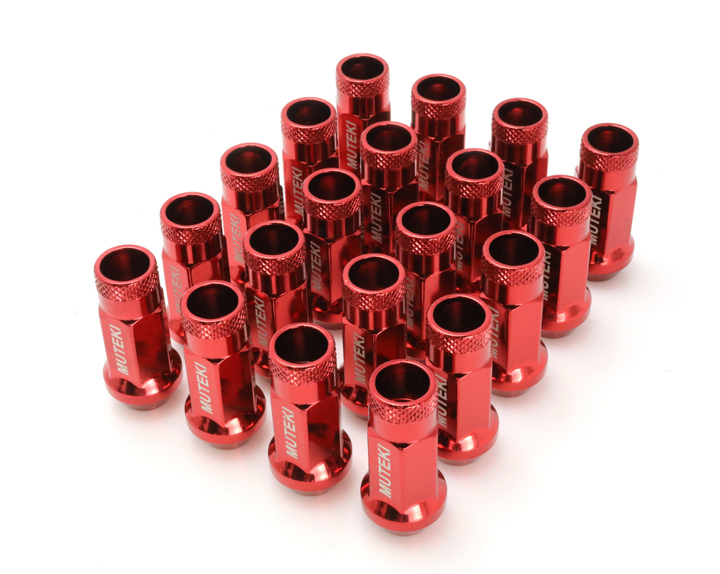 Muteki SR48 Open End Lug Nuts M12x1.25 (48mm tall)