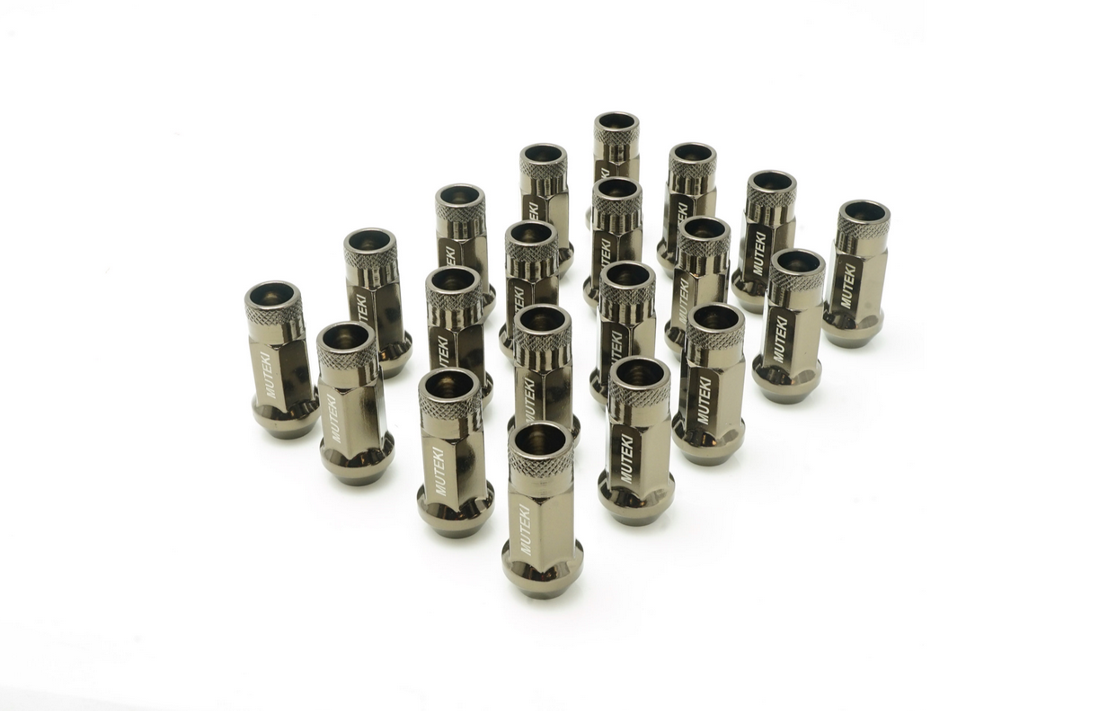 Muteki SR48 Open End Lug Nuts M12x1.25 (48mm tall)
