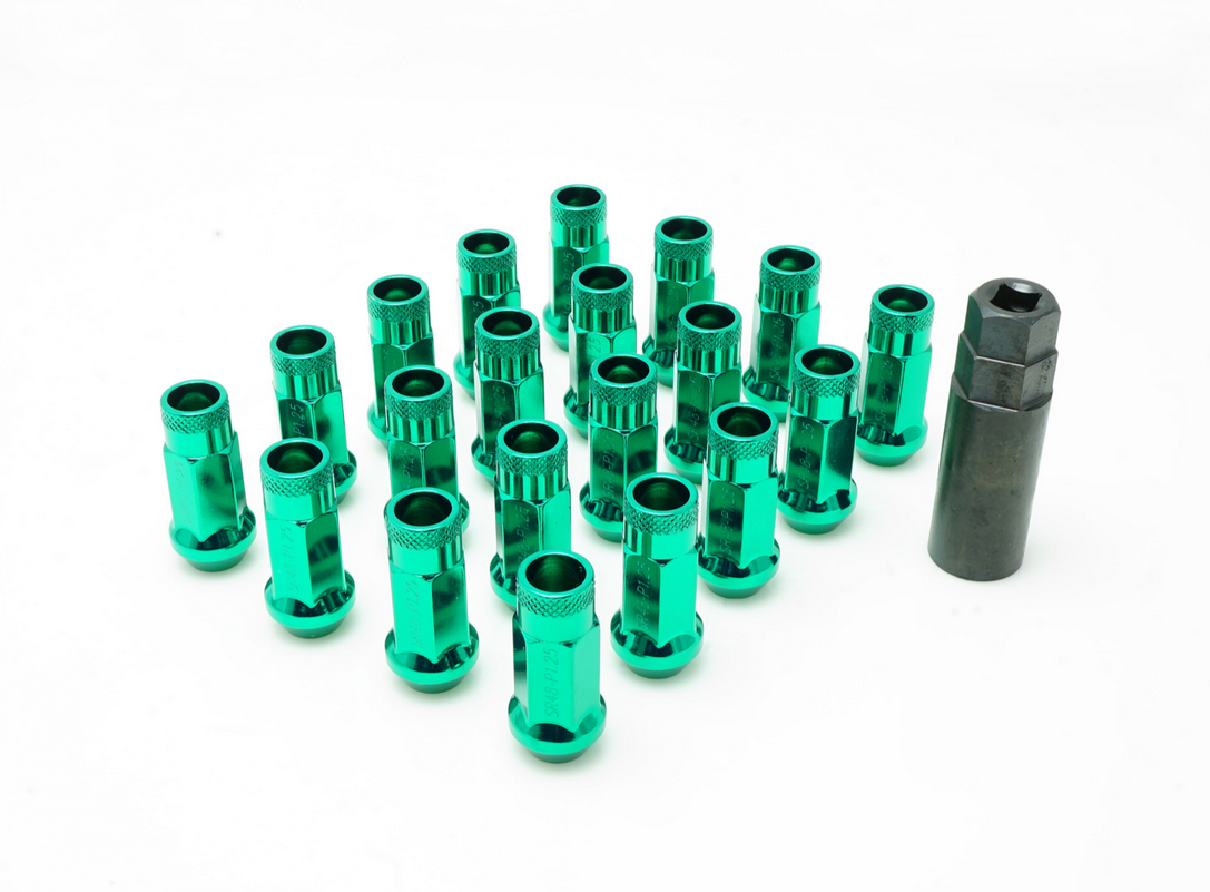 Muteki SR48 Open End Lug Nuts M12x1.25 (48mm tall)