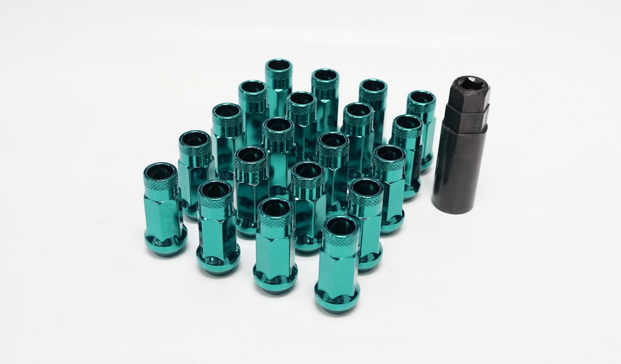Muteki SR48 Open End Lug Nuts M12x1.25 (48mm tall)