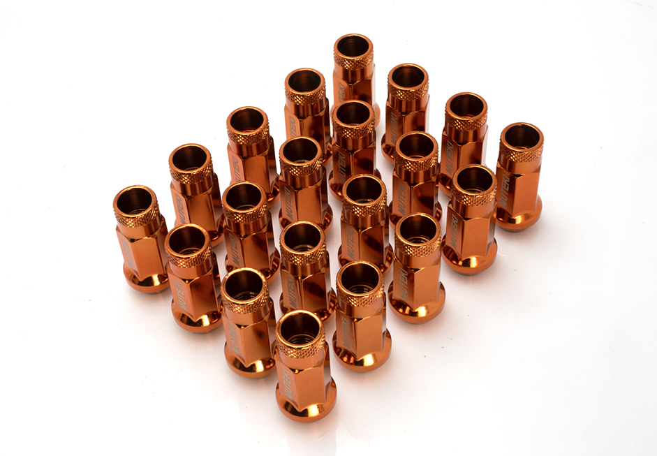 Muteki SR48 Open End Lug Nuts M12x1.25 (48mm tall)