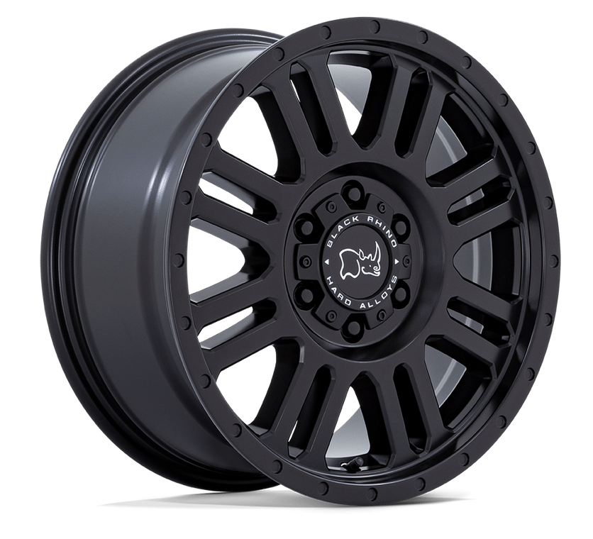 16x8.0 Black Rhino Yellowstone 5x160