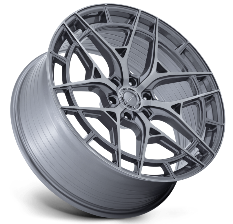 24x10 Niche NC284 Adria Platinum w Brushed Face