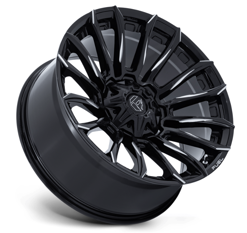22x9.0 Fuel Blade FC889 Gloss Black Milled