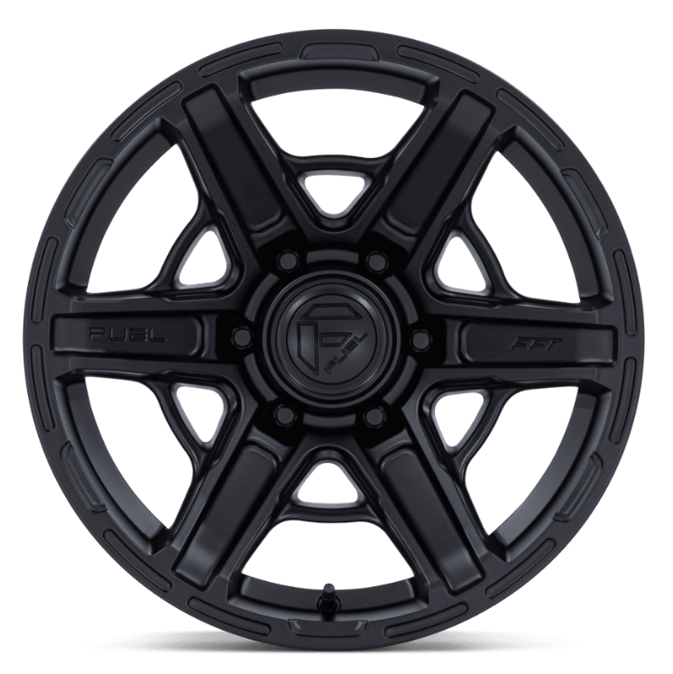 17x9.0 Fuel Gambit FC892 Matte Black