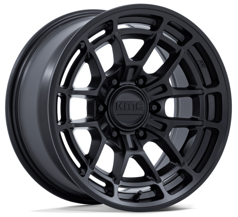 17x8.5 KMC Archer KM732 Matte Black