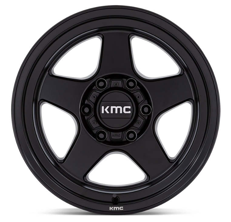 17x8.5 KMC Lobo KM728 Matte Black